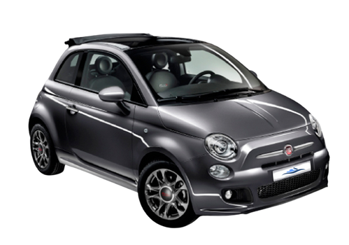 fiat 500c cabrio negro